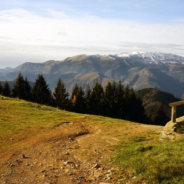 Panorama dalla Malga Confine